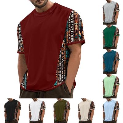 Men's T-shirts Graphic Printing Street Casual Short Sleeve Printed Clothing