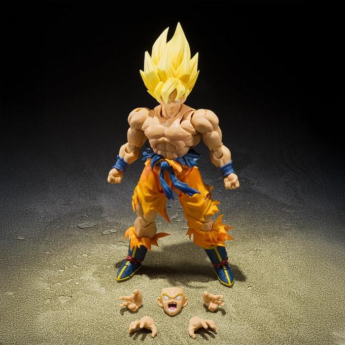 TAMASHII NATIONS S.H.Figuarts Super Saiyan Son Goku - Legendary Super Saiyan - [BEST SELECTION] Approx. 145mm PVC & ABS Painted Action