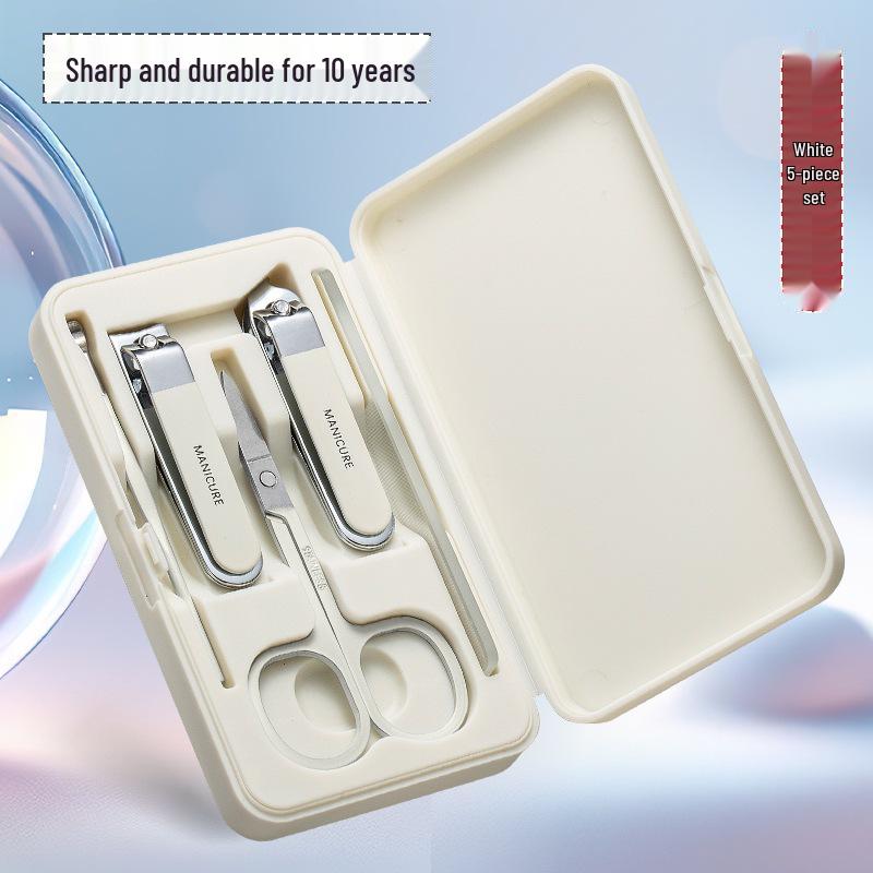 5-Piece High-Quality Nail Clipper and File Set – Convenient Nail Trimmer Set