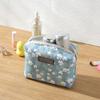 Cotton Portable Cosmetic Bag Mini Female Cosmetic Organizer Box Wash Makeup Home Travel Toiletry Storage Bag Beauty Case