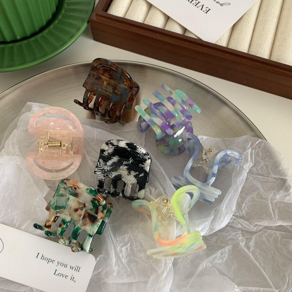 

Small Hair Clip Grab Clip Hairpin Hair Clip Sweet Mini Acetic Acid Hair Claw Travel