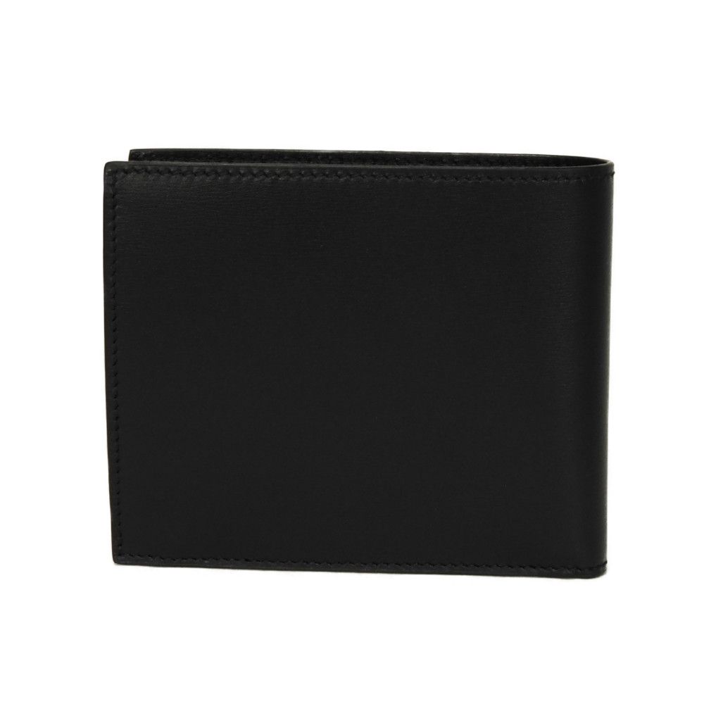 Used 9896 Bifold Wallet 661329 7941 Current RFID coin purse Unused New logo Black Men's from Japan AUTHENTIC