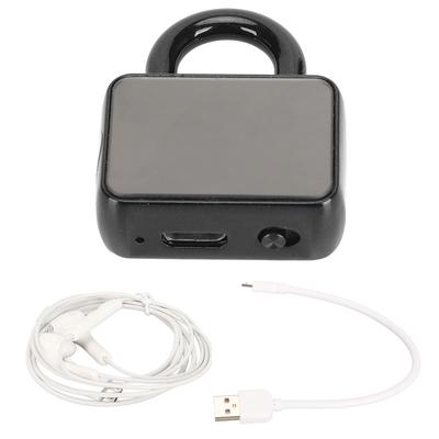 Q11 Key Lock Voice Recorder AI HD Noise Reduction Portable LED Indicator Concealable MP3 Recorder