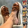 Stylish Bow Knot Sandals Shoes For Women With Comfortable Inner Lining For Everyday Use
