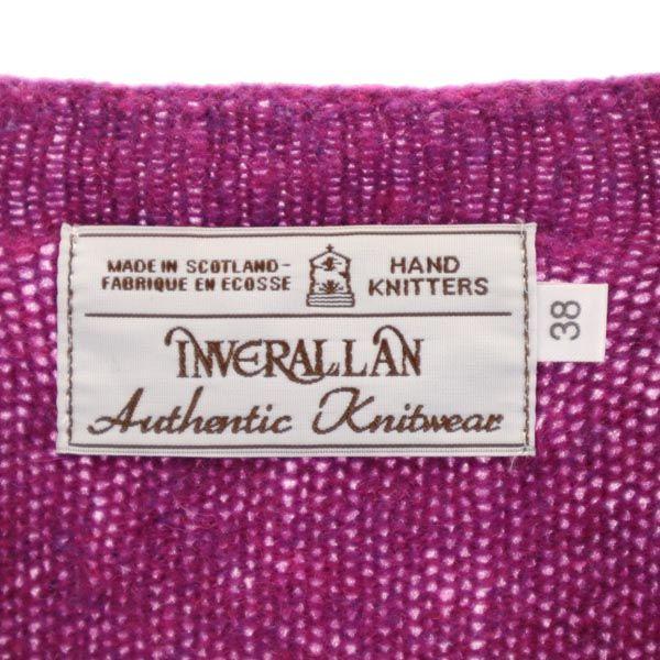 INVERALLAN Made in the UK Long sleeve sweater 38 Purple knit Women Used