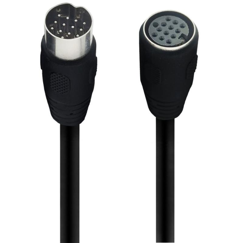 DIN 13 PIN Male To Male/Female Electrical Signal Control Cable S-Video Power Signal Extension Cable for Stage Atomizer