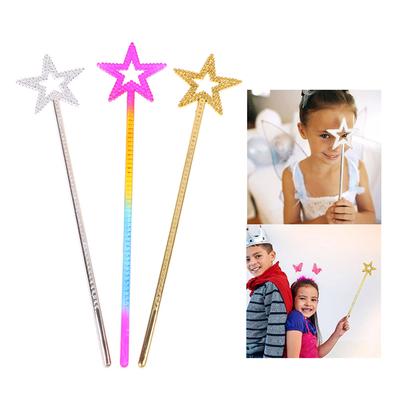 1Pc Fairy Wand Angel Star Magic Wand Five-Pointed Star Princess Magic Fairy Cane