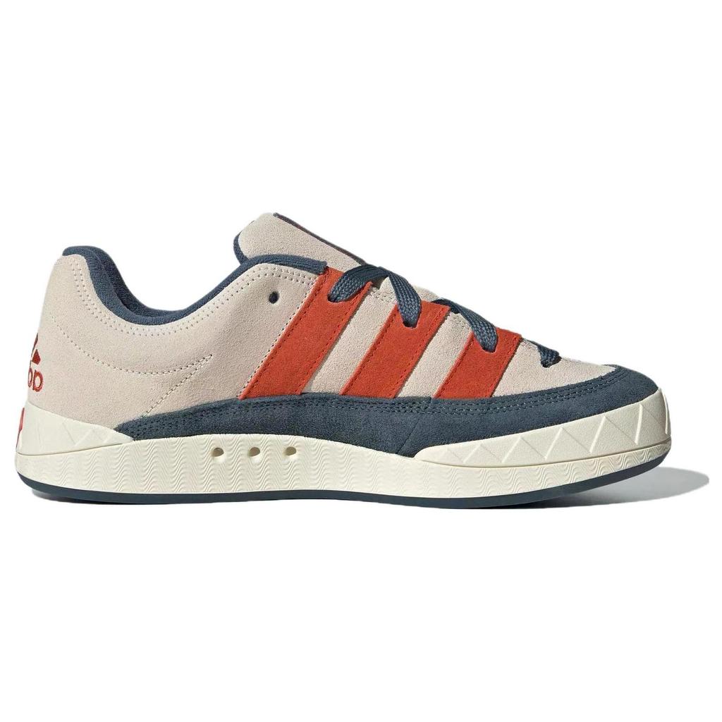 adidas originals Adimatic White Blue Orange (Unisex) Skateboard Shoes ID1000