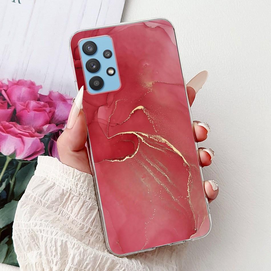 For Samsung Galaxy A32 Cool Dragon Tiger Painted Phone Case For Samsung A32 4G 5G SM-A325F SM-A326B Soft Silicone TPU Cases