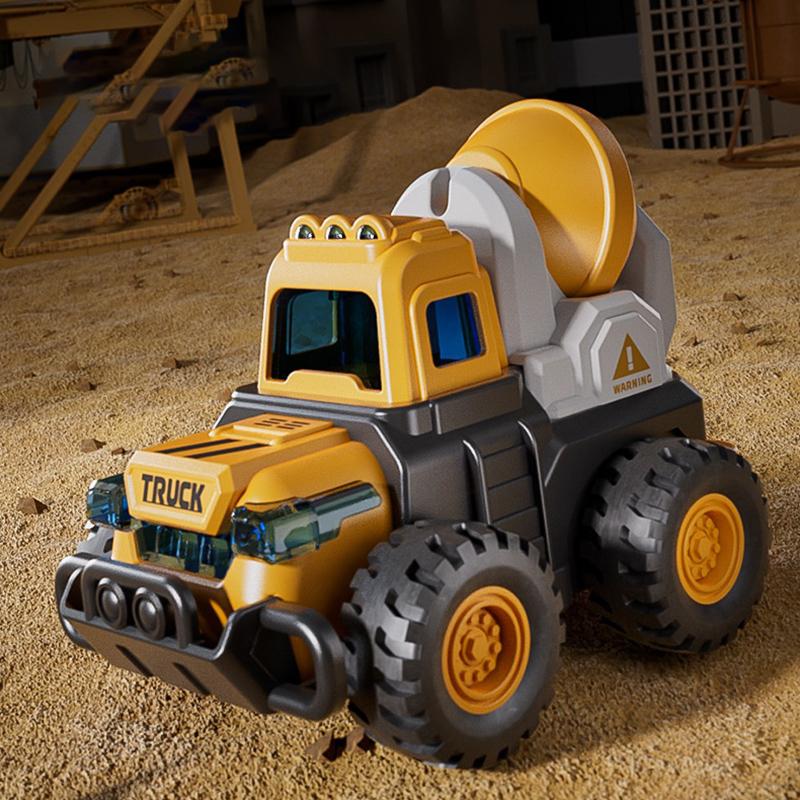 1:55 Diecast City Truck Diecast Model Fire Sanitation Engineering Car Inertial Play Vehicle Educational Toys For Children Gift