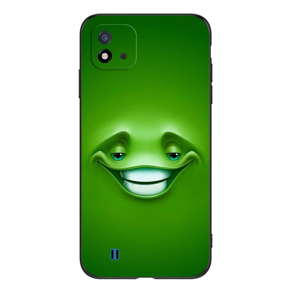 For Realme C11 2021 2020 Case Silicon Back Cover For OPPO RealmeC11 C 11 Case 6.5inch Black Tpu Case Cute Funy