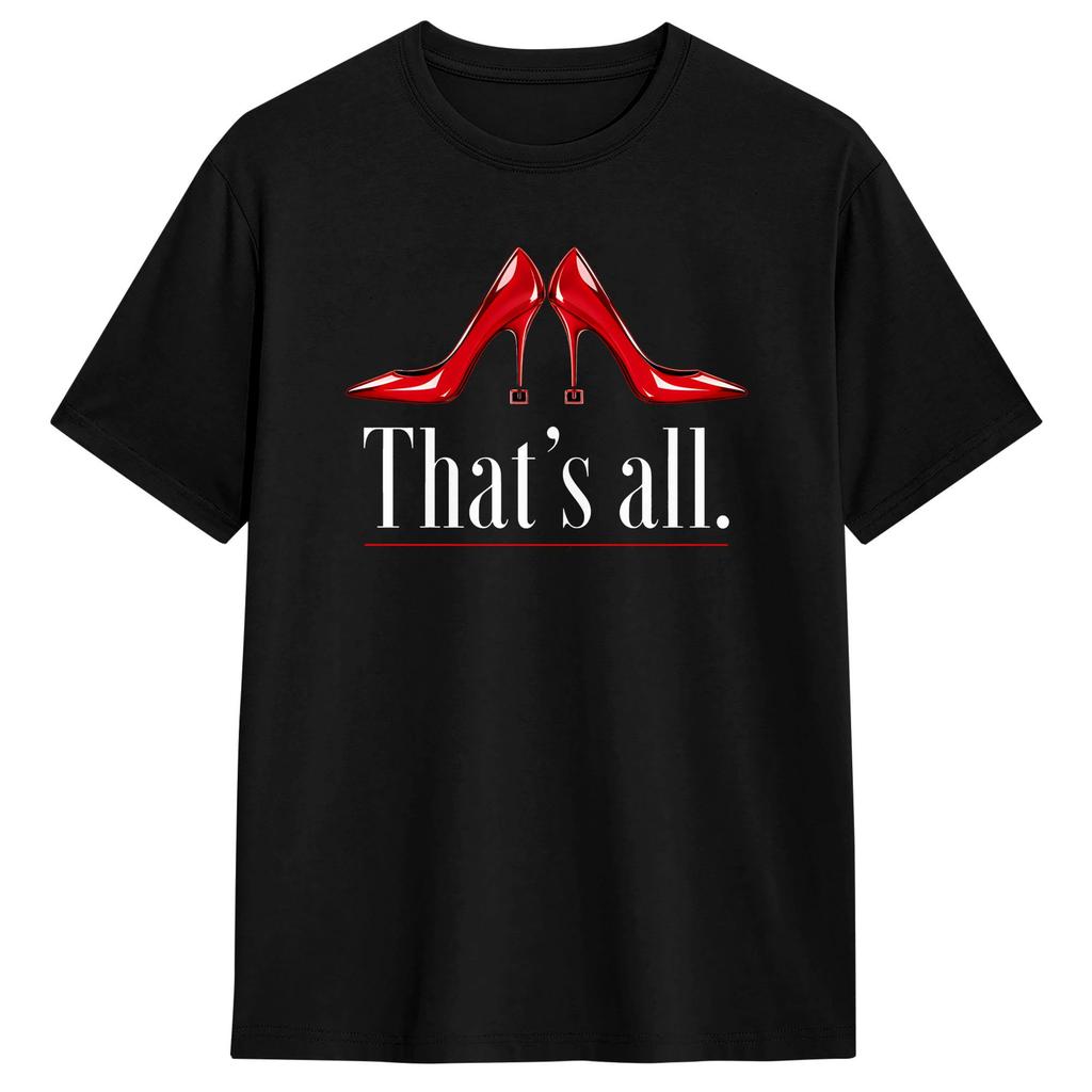 Miranda Priestly Movie The Devil Wears Pradaed Tshirts Cotton Tees Summer Streetwear Shortsleeve Tshirt O Neck Loose Tshirt