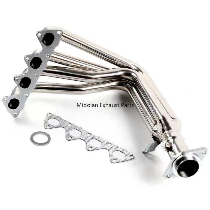 Exhaust Header Manifold for 1999-2000 Honda Civic Si 1994-1997 Honda Civic Del Sol 1.6L 1994-2001 Acura Integra 1.8L