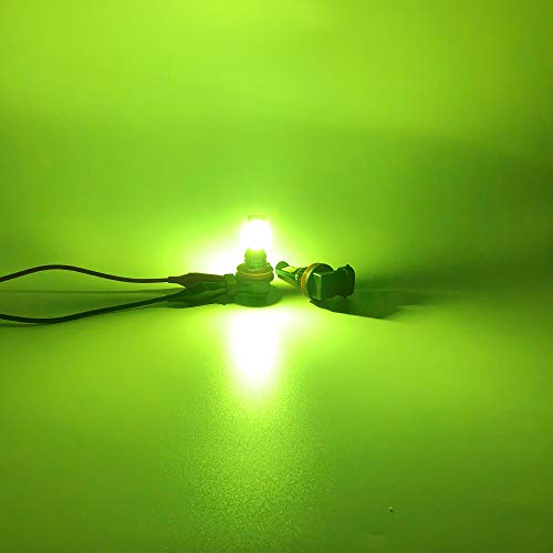 MAZERO Fog Lamp H8 H11 H16 LED Fog Lemon Yellow Yellow Lime Yellow 12V Car Bulb LED Bulb Fog Light LED Fog Lamp Fanless Integrated LED Bulb 2 Pie