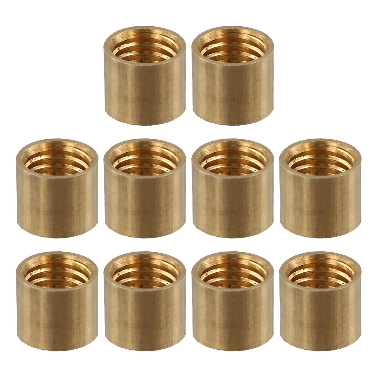 

Billiard Cue Ferrules in Brass Material 10pcs for Snooker and Pool Use 12mm