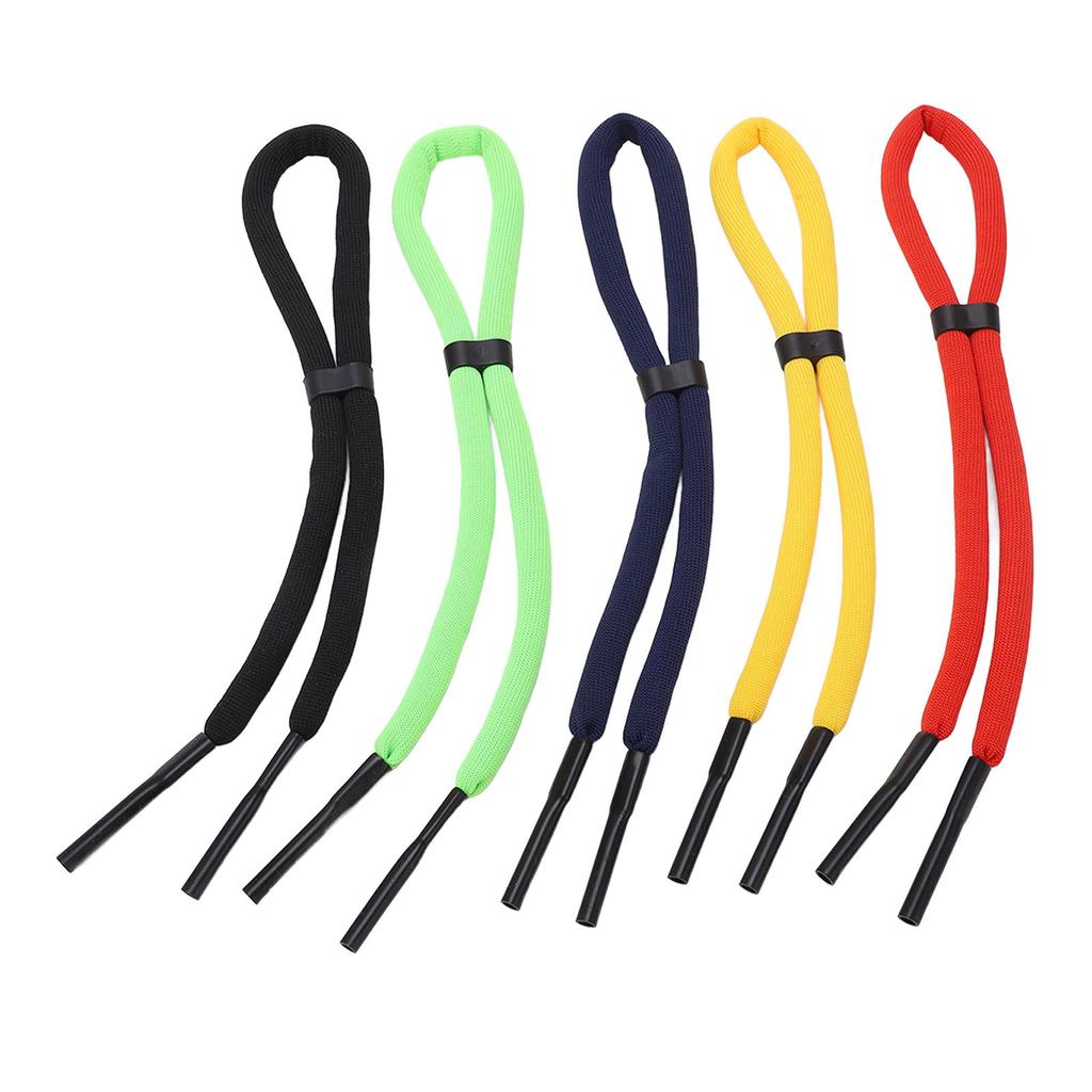 5Pcs Floating Sunglass Strap 5 Colors Floating Sport Glasses Strap for Sailing Motorboats Surfing Water Sports