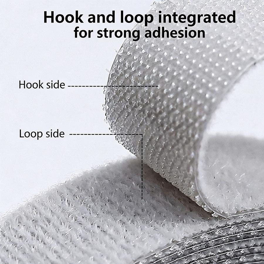 Portable Cable Organizer, Magic Tape Cable Ties - Cable Management Tool for Data Cables, Power Strip Wires, Home Daily Use