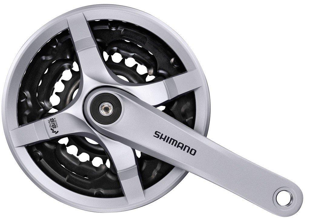 Shimano Silver 42x34x24T 175mm with Chain Guard EFCTY501E244CSB FC-TY501 8/7/6S