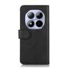 For Xiaomi Poco M8 Pro 5G/Redmi Note 15 Pro+ 5G (Global) Case Cowhide Texture Leather Wallet Phone Cover with Stand