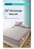 Brushed Cotton Soybean Quilted Fitted Mattress Protector – Six-Sided, 360° Coverage