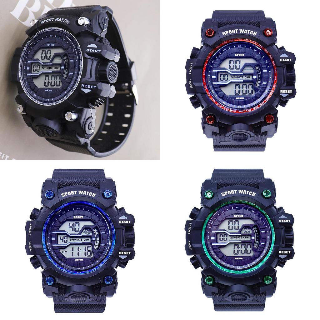 Digital Kids Watch With Night Light Waterproof Shockproof For Elementary School Boys