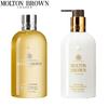 Molton Brown Luminous Flower Shower Gel & Golden Oud Body Lotion Duo