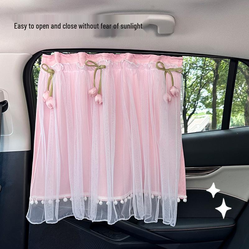 Car Window Sunshade Curtains: Heat Insulation & Privacy for Baby and Child