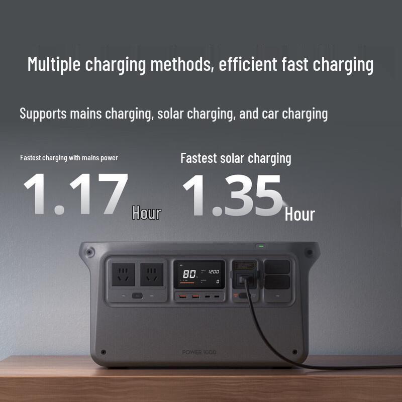 DJI Power 1000 Portable Power Station with 2x 200W Solar Panels Kit