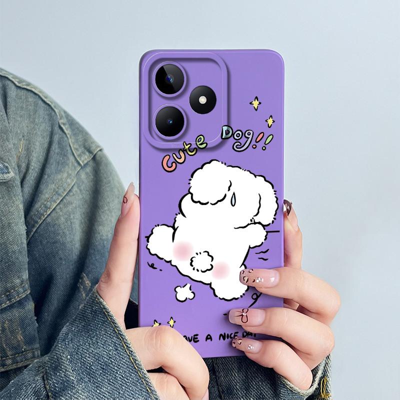 For Realme C51 RMX3830 C53 Note 50 RMX3834 Phone Case Funda Soft Silicone Sweet Painted Lovely Printed Protective Cover Coque