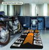 Motorcycle Mat Garage Mat Racing Display Carpet Bedroom Corridor Decorative Mat Slip-resistant Dirt-Resistant And Washable
