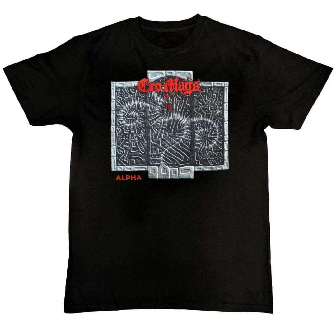 Cro-Mags Alpha Omega Rock Band Album Mens T-Shirt L