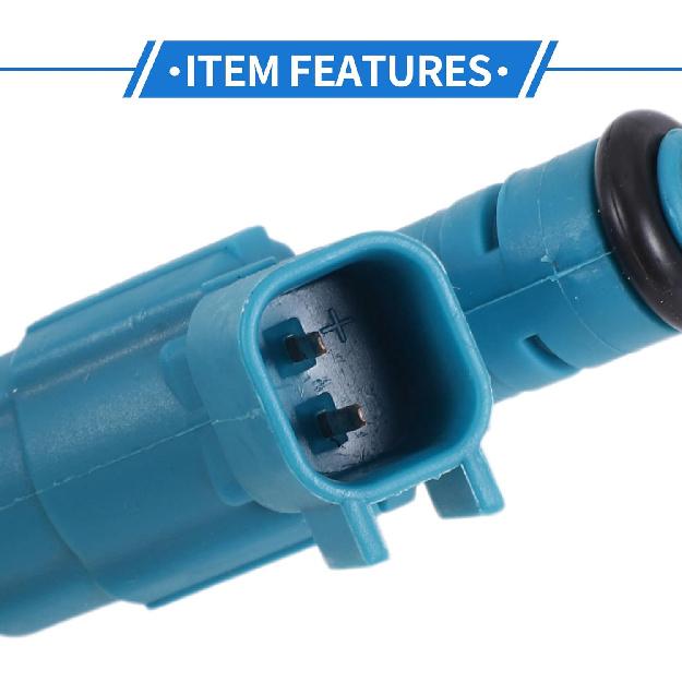 1 Pcs No.0280155972/53031099/RL031099/FJ479 Fuel Injector for Dodge for Ram 1500 V6 3.7L 2002-2003 Car Engine Flow Match Fuel Nozzle