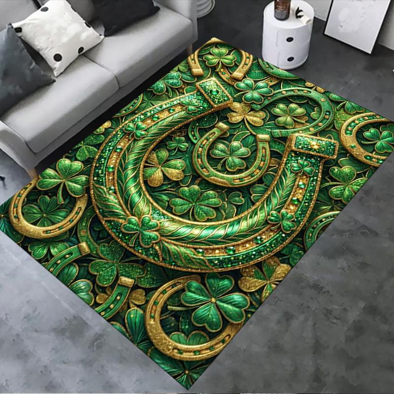 

2025 New St.Patrick s Day Carpet Rug for Living Room Bedroom Home Sofa Decoration,Kids play Non-slip Floor Mat78 40x60cm( 15x23in )