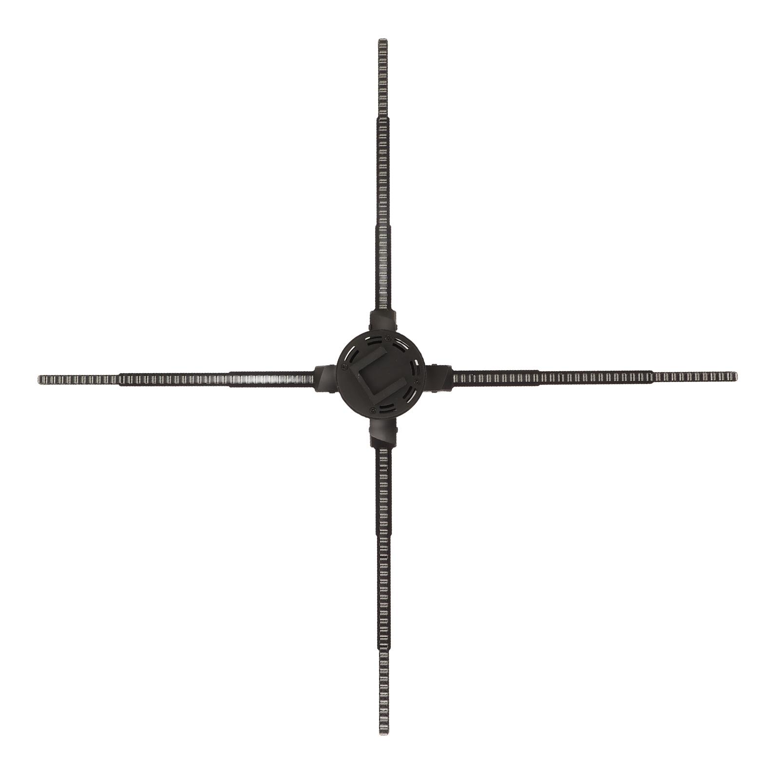 

3D Голограмний Вентилятор WiFi Проектор 30.7x30.7дюймів 2000x928 Роздільна здатність Голографічний Світлодіодний Вентилятор для Реклами EU Plug