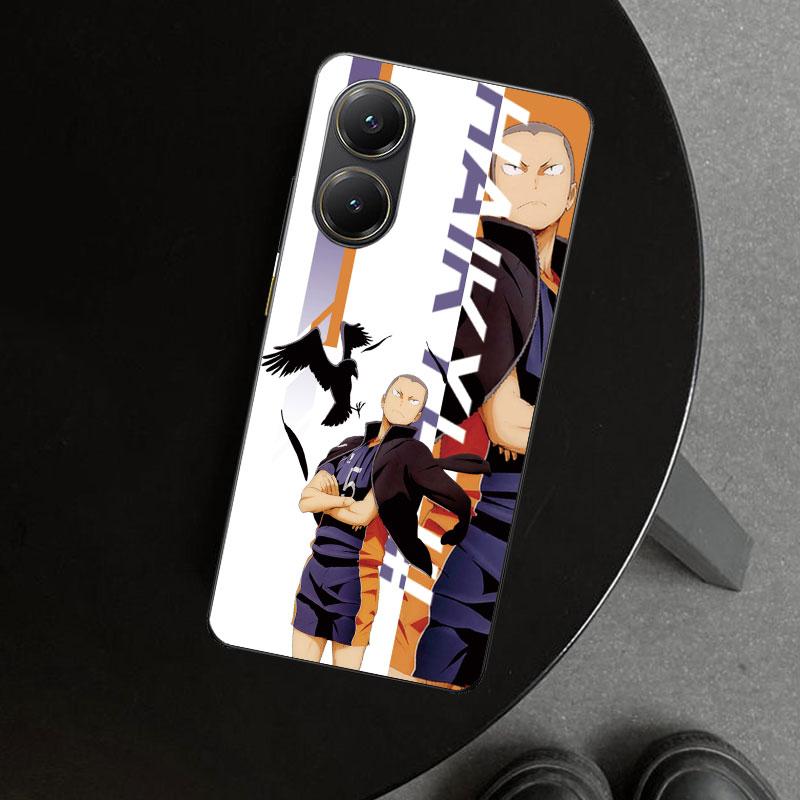 Anime Haikyuu School Volleyball Phone Case Cover for Xiaomi Poco X6 X5 X7 Pro F7 Ultra Redmi 15C 15 13C 13 12C 12 10C 10 10A 9C