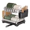 2-Tier Stainless Steel Countertop Dish Drying Rack