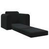 Black Sleeper Sofa 98 x 71 x 83 cm Velvet
