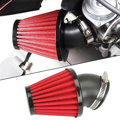 Air Intake Filter Motorcycle Filters Adjustable Clamp