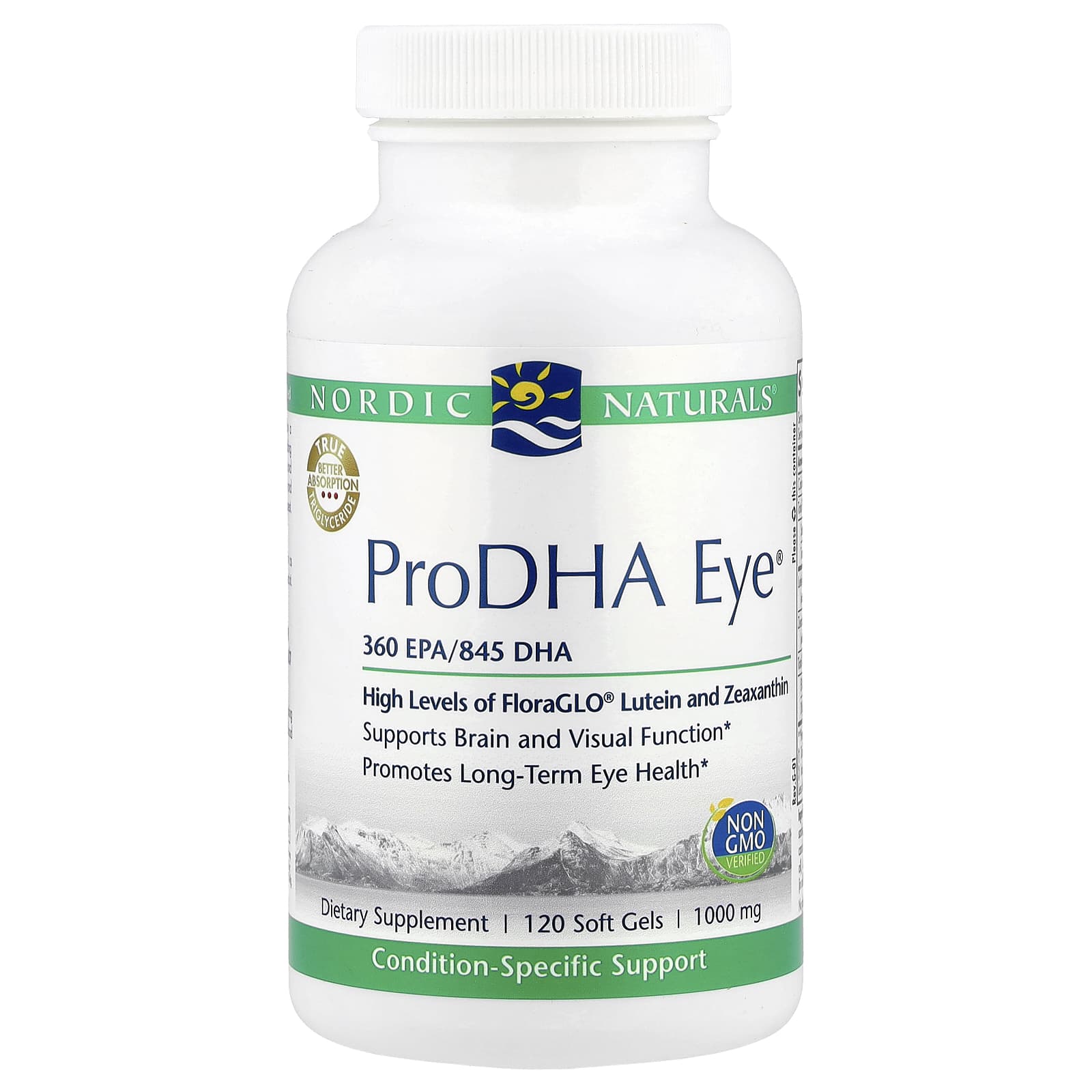 

Prodha Eye, 1,000Mg, 120 Softgels