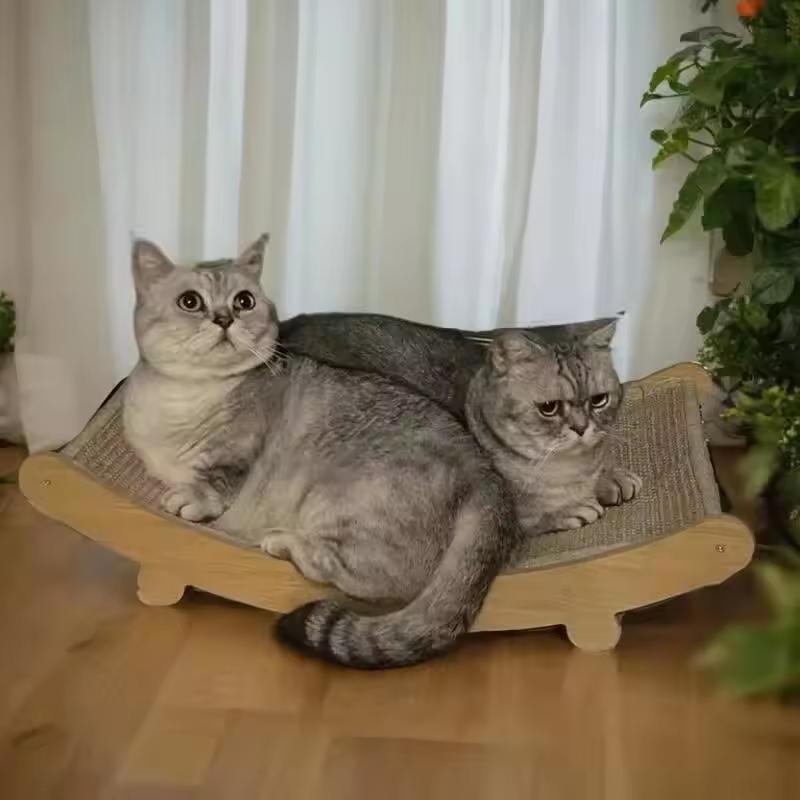 Detachable Cat Scratch Board Wear-resistant Cats Sleeping Bed Multifuction Pet Toy Cats Scratching Pads Sisal Hemp Cat Furniture