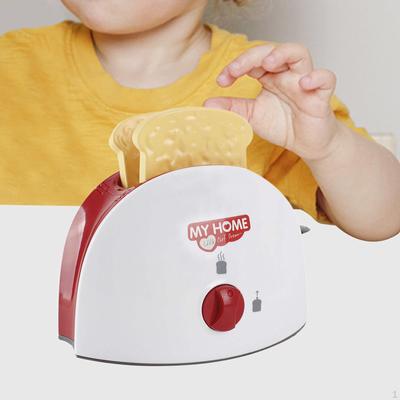 Bread Maker Toy Kitchen Playset Appliances Realistic Role Play Accessories Children Pretend