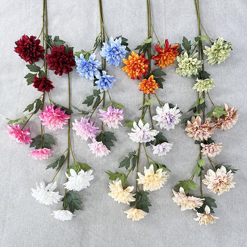 Wedding Hall Flower Display With Faux Silk Flowers For Party And Home Decor