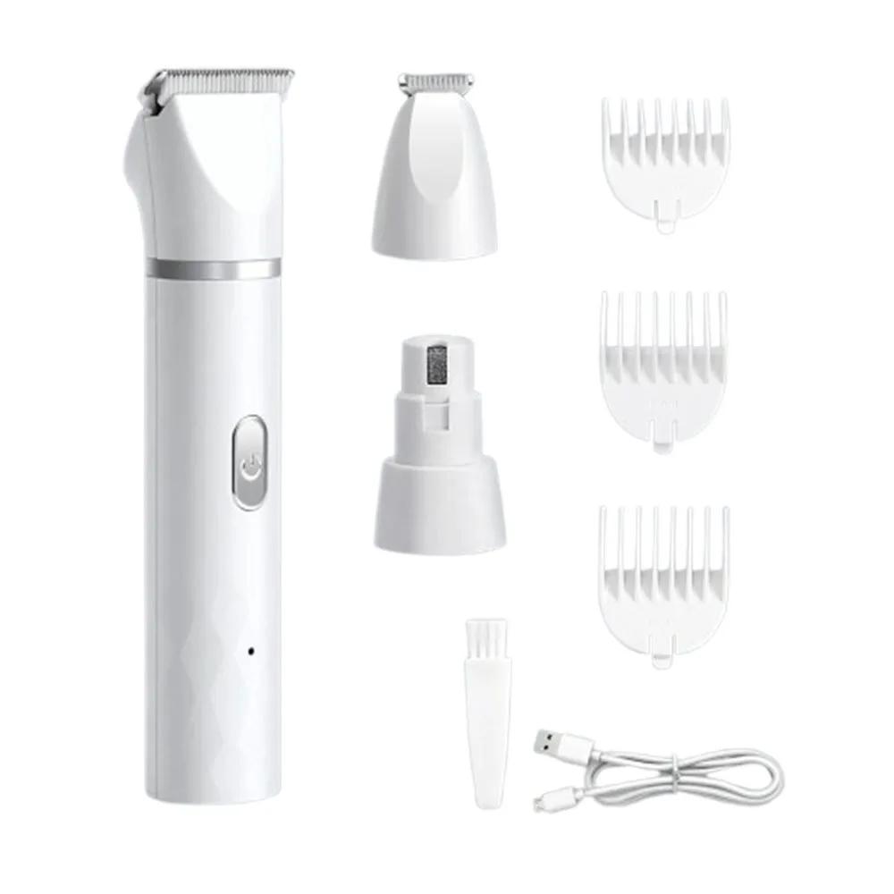 Professional Pet Electric Hair Clippers Waterproof USB Charging Dog Hair Clipper Silent Cat Grooming Clippers for Cats and Dogs