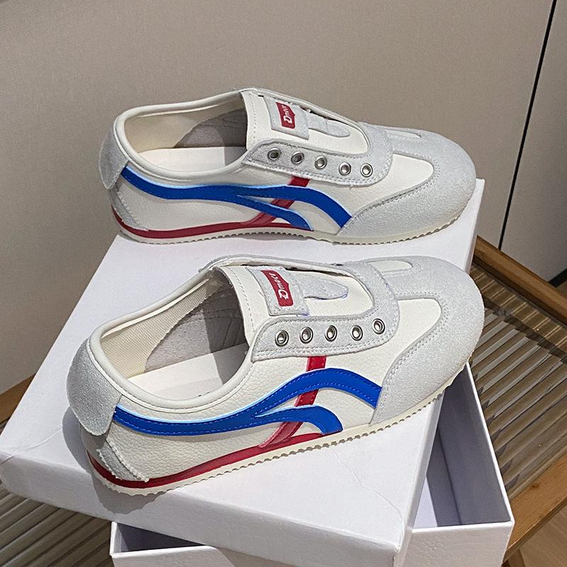 Flat-bottomed German training shoes women's shoes 2025 autumn new lightweight soft-soled single shoes casual Forrest Gump shoes sports little white s