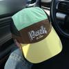Black Korean Style Baseball Cap with Embroidered Letters Nylon Mesh for Men Women Outdoor Sports Running Cycling Casual Wear
