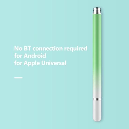 Tablet Stylus Sensitive Transparent Disc Nib Gradient Color Widely Compatible Precise Smooth Writing