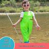 Kids' Waterproof One-Piece Waders for Sand, Water Play, and Rain with Boots