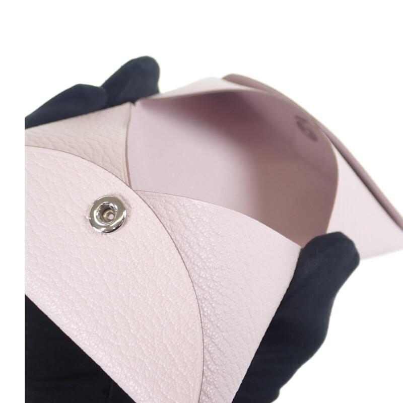 HERMES   Coin Case Mauve Pail Mens