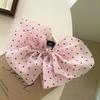 Sophisticated Demeanor Big Bow Hair Clip for Female, Trendy Hair Dressing Accessory, Ponytail Braid Grabbing Clip