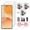 6in1 Vollklebeglas für Realme P4 Gehärtetes Glas Realme P4 Displayschutzfolie HD Schutzfolie für Kameraobjektiv des Telefons Realme P4